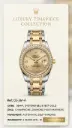Rolex Datejust (Two-Tone Gold & Silver with Diamond Bezel)
