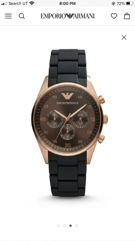 Emporio Armani Men's Chronograph Watch